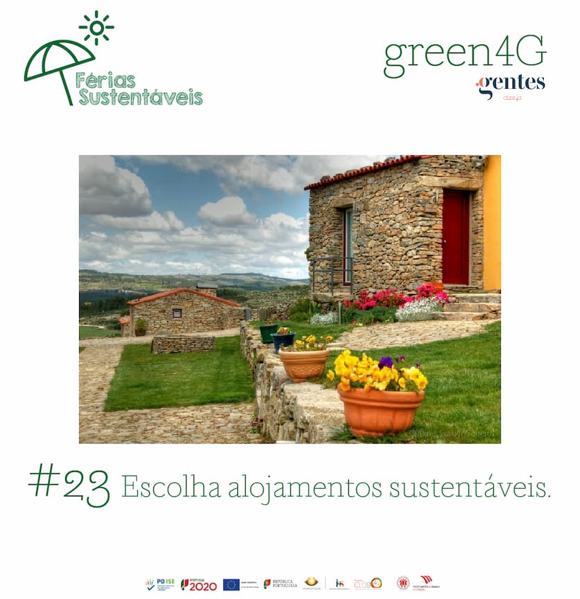 Read more about the article #23 Escolha alojamentos sustentáveis.
