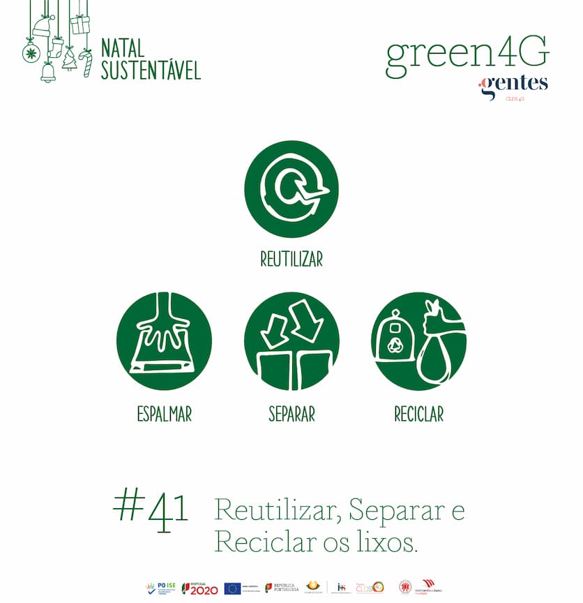 Read more about the article #41 Reutilizar, Separar e Reciclar os lixos.