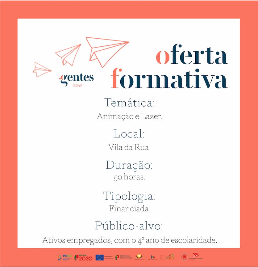 Read more about the article Oferta Formativa: Animação e Lazer